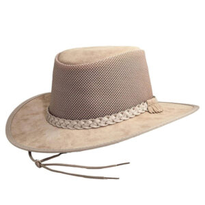 Men's Latte Wide Brim Outdoor Sun Hat