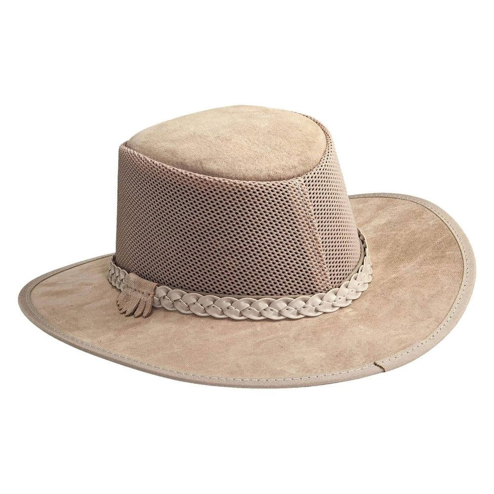 Men's Latte Wide Brim Outdoor Sun Hat - Image 4