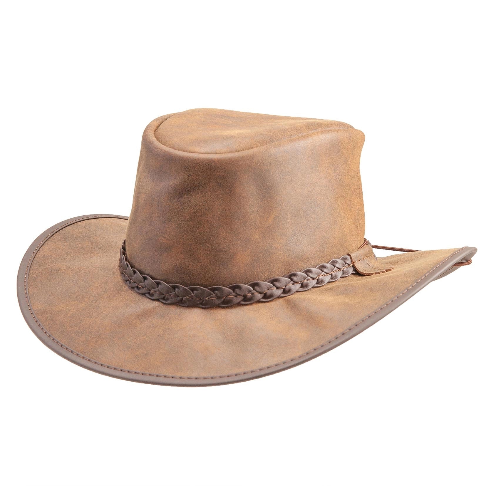 Women's Brown Adventure Brim Hat