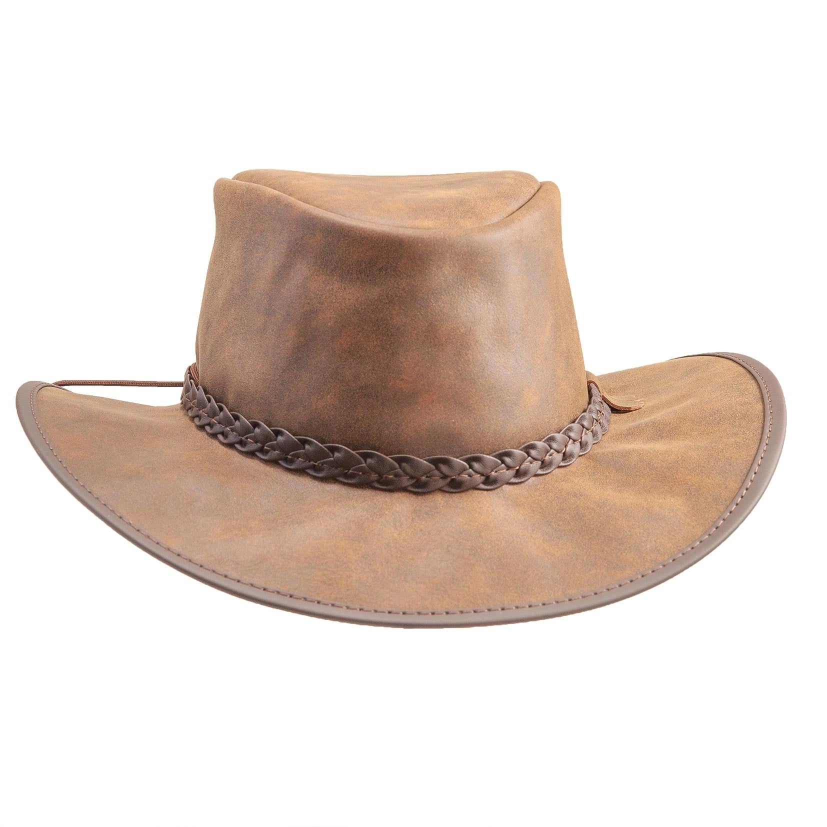 Women's Brown Adventure Brim Hat - Image 2