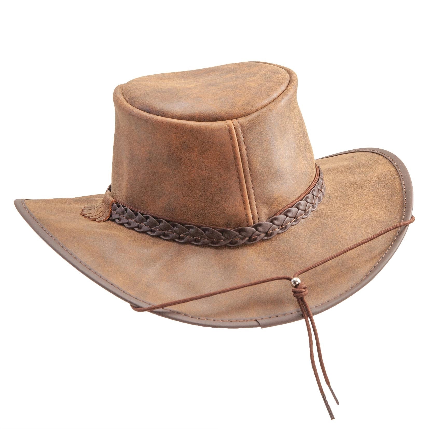 Women's Brown Adventure Brim Hat - Image 4